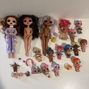 LOL OMG Surprise Dolls Lot Figures